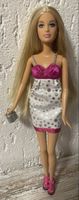 Barbie Puppe, blond, mit tollem Sommerkleid & Accessoires