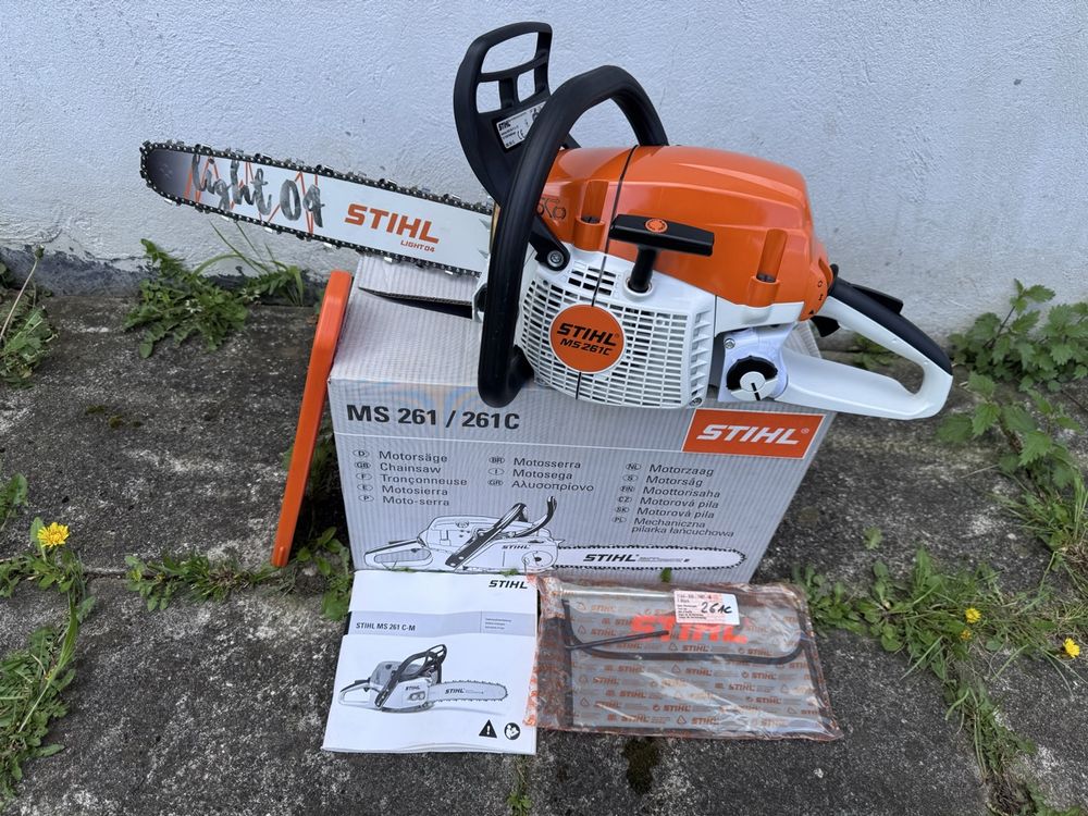 Kit Di Sicurezza Per Taglio Legna Set 2 Cani D'abbattimento Grandi Per Motoseghe Stihl MS261, MS462, MS460, MS461 - Compatibili, Nuovi, Per Taglio Più Efficiente! Cani In Acciaio Per Motoseghe Stihl - Foto 5