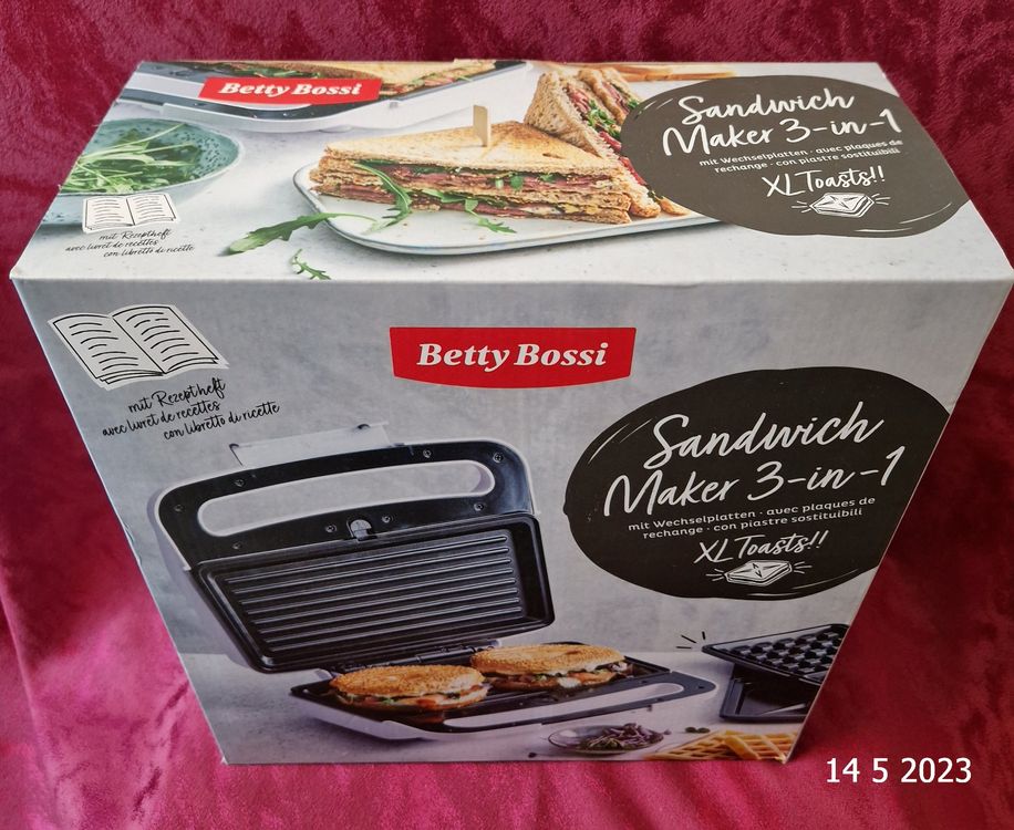 Betty Bossi Sandwich Maker 3 in 1 NEU Kaufen auf Ricardo