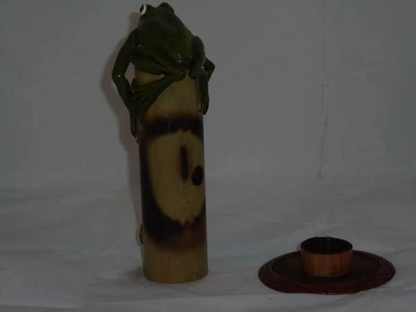 Candele: grosse Räucherstäbchenhalter Frosch – Nuovo (secondo la descrizione) da Minusio venduto da Chinatech 2