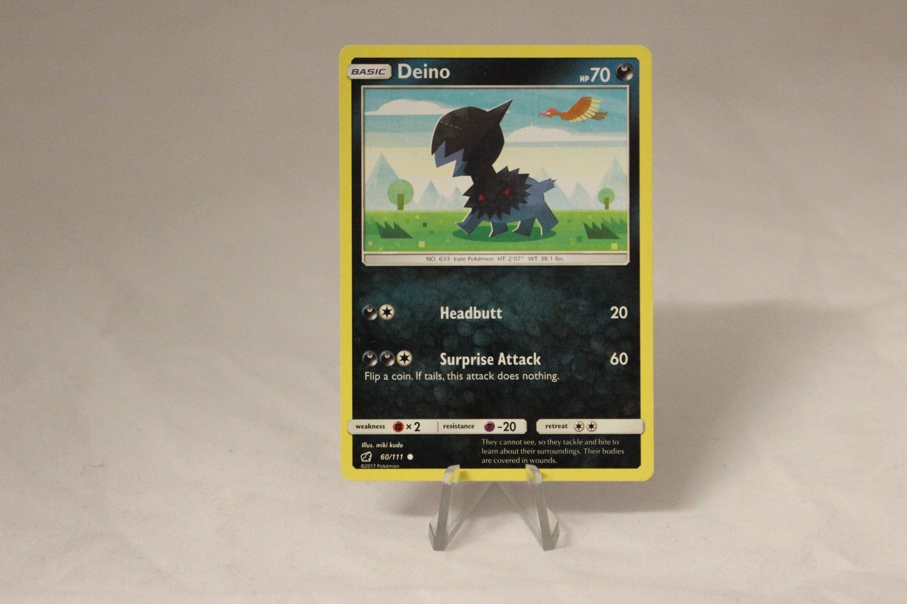 Pokémon Carte collezionabili: Deino - Pokemon Card – Usato da Dulliken venduto da Sefty