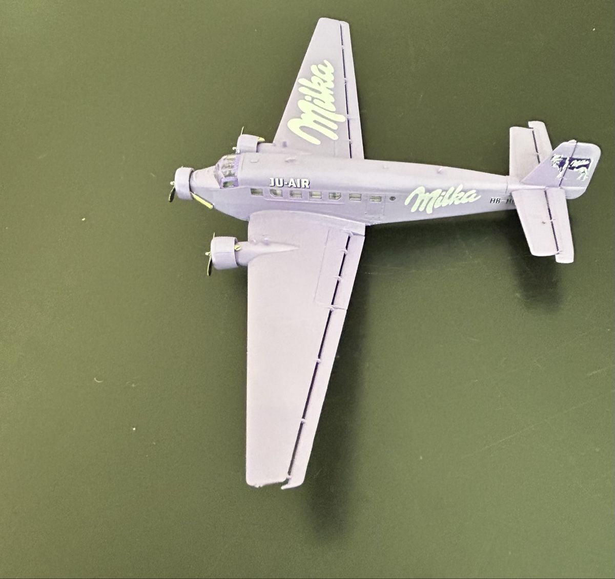 Kit di modellismo & Modellini statici: Milka JU-AIR Flugzeug – Usato da Zumikon venduto da tuna007 1