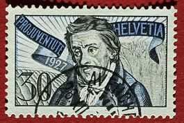 PRO JUVENTUTE 44 PESTALOZZI HALBSTEMPEL AVENCHES VAUD 1927