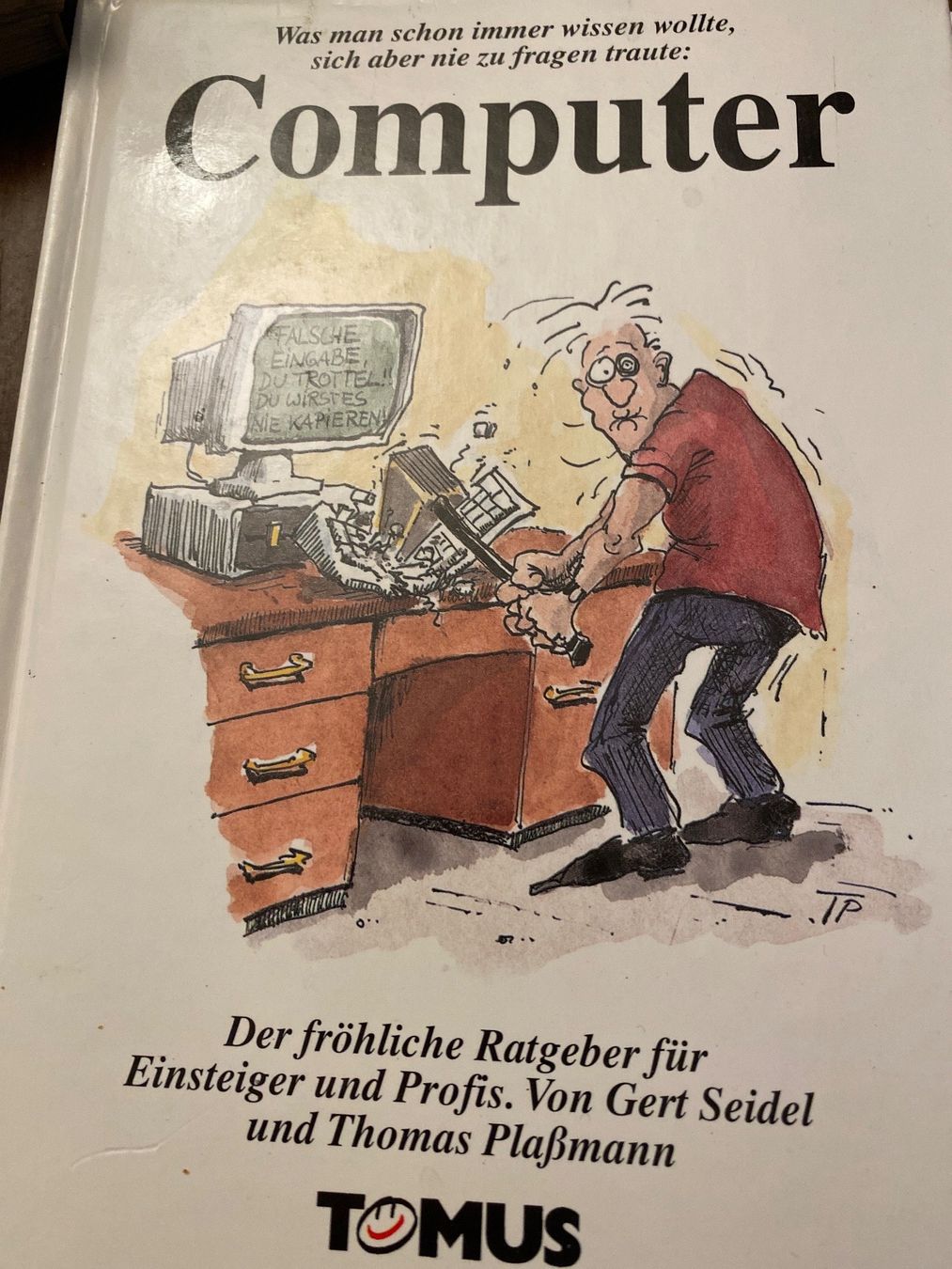 Libri: Computer Buch, Cartoons,  Gert Seidel & T. Plassman – Usato da Baden venduto da swiss-alps