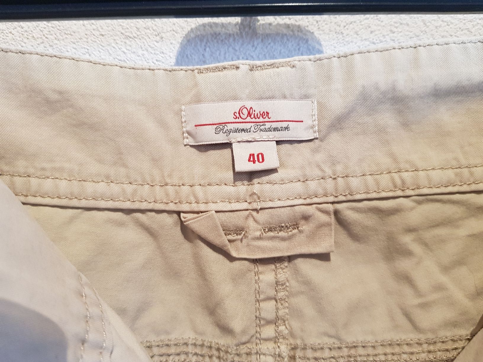 S.Oliver Hosen: S. Olivier - Shorts beiges - 40 – Neu (gemäss Beschreibung) aus Haute-Nendaz von Violette123 4