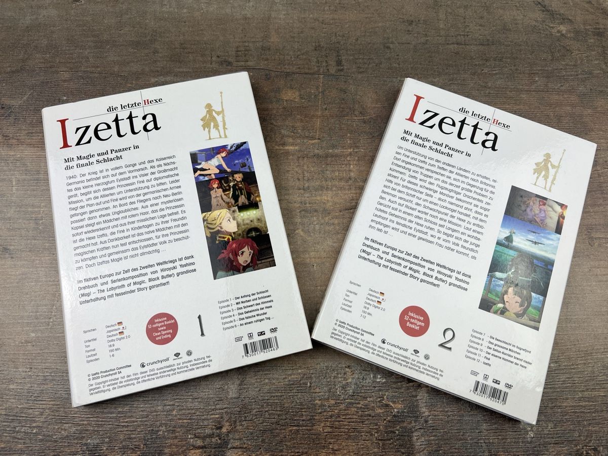 Tutti i DVDs: Anime DVD Izetta die letzte Hexe – Usato da Hallau venduto da R.R.91 1