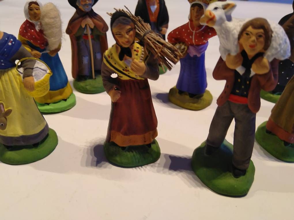 Figuren: Santons de Provence Bauernmarkt Marché – Neu (gemäss Beschreibung) aus Zürich von shm_cw59 2