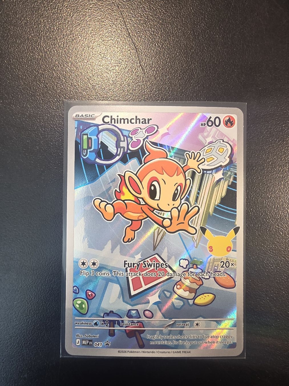Pokémon Sammelbilder & Trading cards: Pokémon Chimchar MEP 041 – Neu (gemäss Beschreibung) aus Bülach von denizk89