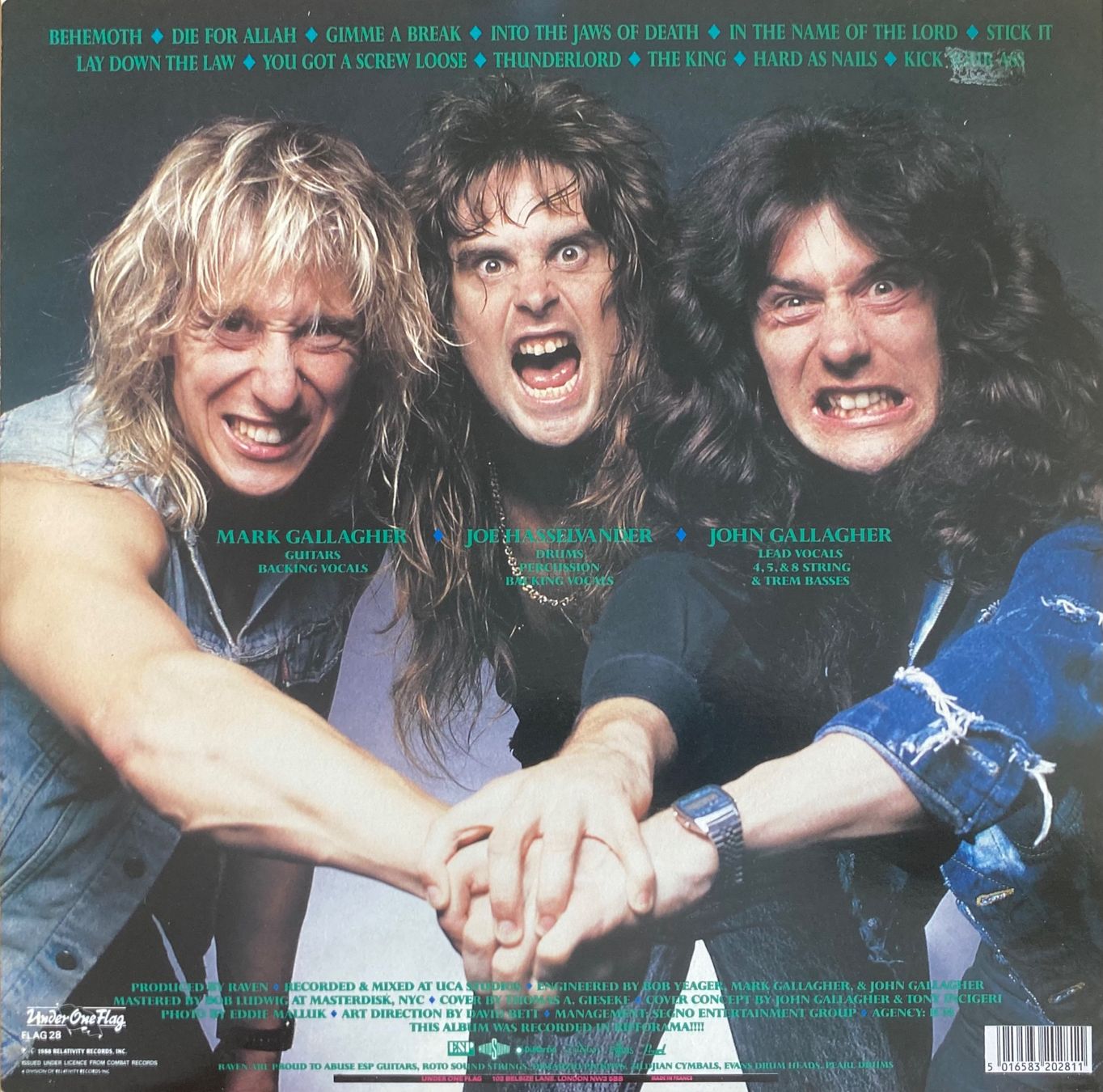 Dischi in vinile: RAVEN - NOTHING EXCEEDS LIKE EXCESS – Usato da Poliez-Pittet venduto da Newtown-Records 1
