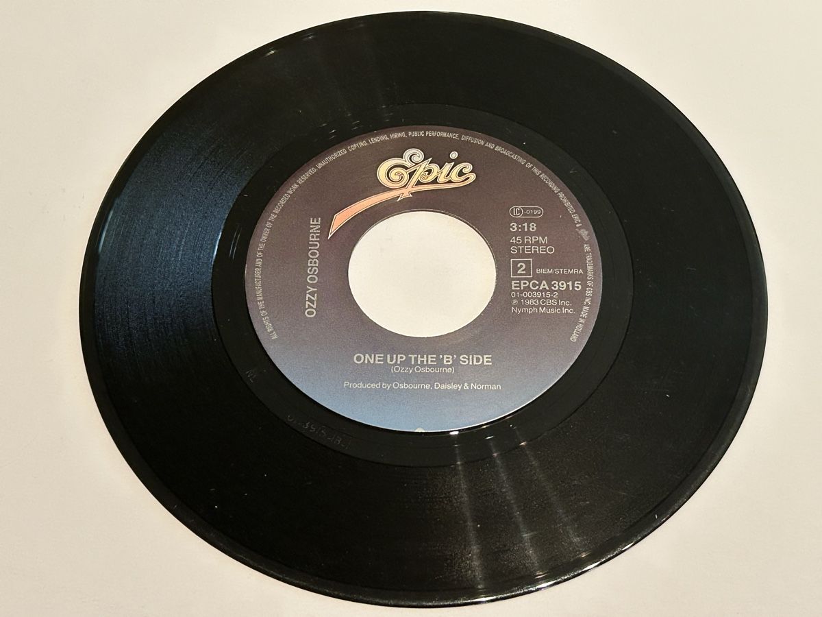 Schallplatten: Ozzy Osbourne 1983. Bark At The Moon – Gebraucht aus Faulensee von Mizuno06 5