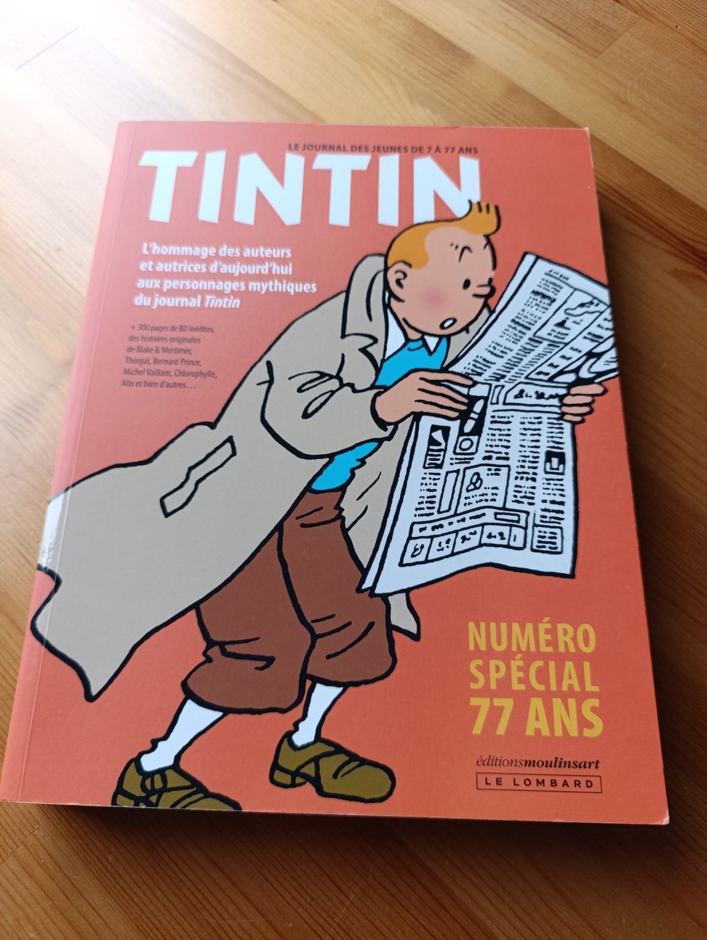 Fumetti: Journal Tintin - spécial 77 ans – Usato da Prangins venduto da Timband