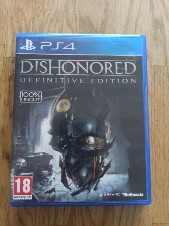 Pack Dishonored Definitive Edition + Dishonored 2 - PS4 - NEUF Sous Cellophane