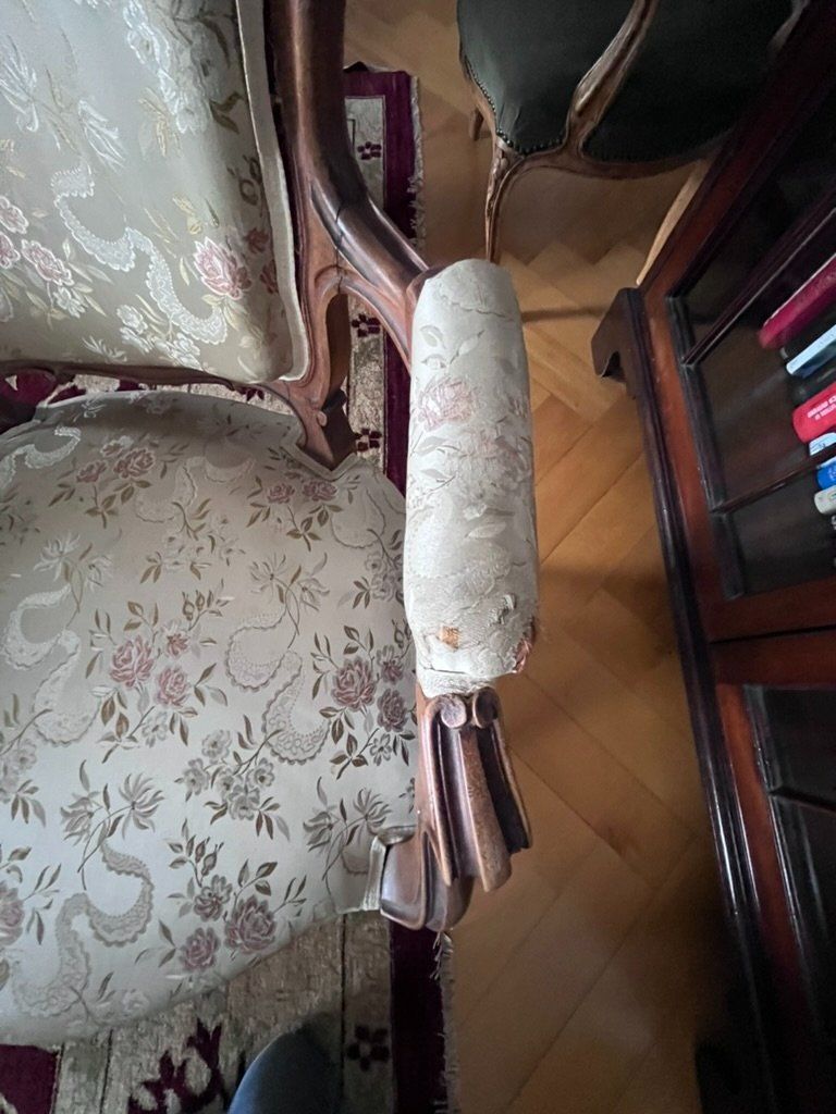 Poltrone: Bel ensemble de salon XIX style Louis XV – Usato da Pully venduto da Artemisya 9