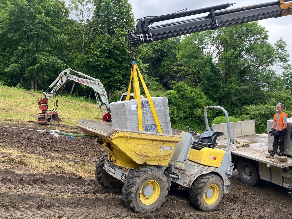 Menzi Muck Bagger: Dumper Menzi RD 45  – Gebraucht aus Villeneuve VD von Tiennot 3