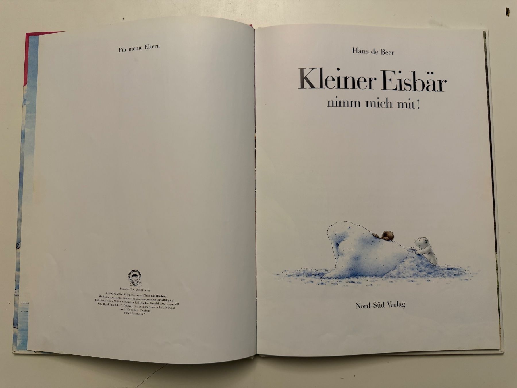 Libri: Kleiner Eisbär nimm mich mit! Hans de Beer – Usato da Münsingen venduto da Ganjam 3