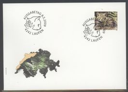 2009, FDC, Europäische Wildkatze (Nr. 1313)