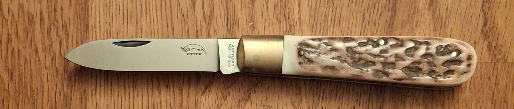 Coltelli tascabile: Taschenmesser (Otter Messer Solingen) – Nuovo e nell'imballaggio originale da St. Gallen venduto da Flimmerstube 1