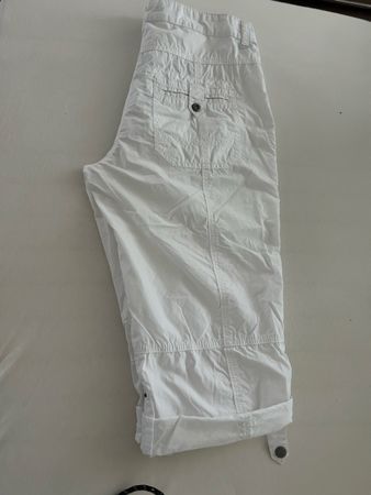 Weisse Sommerhose von Blue Flame, Grösse 36, Top Zustand