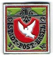 Stadt-Post-Basel Taube