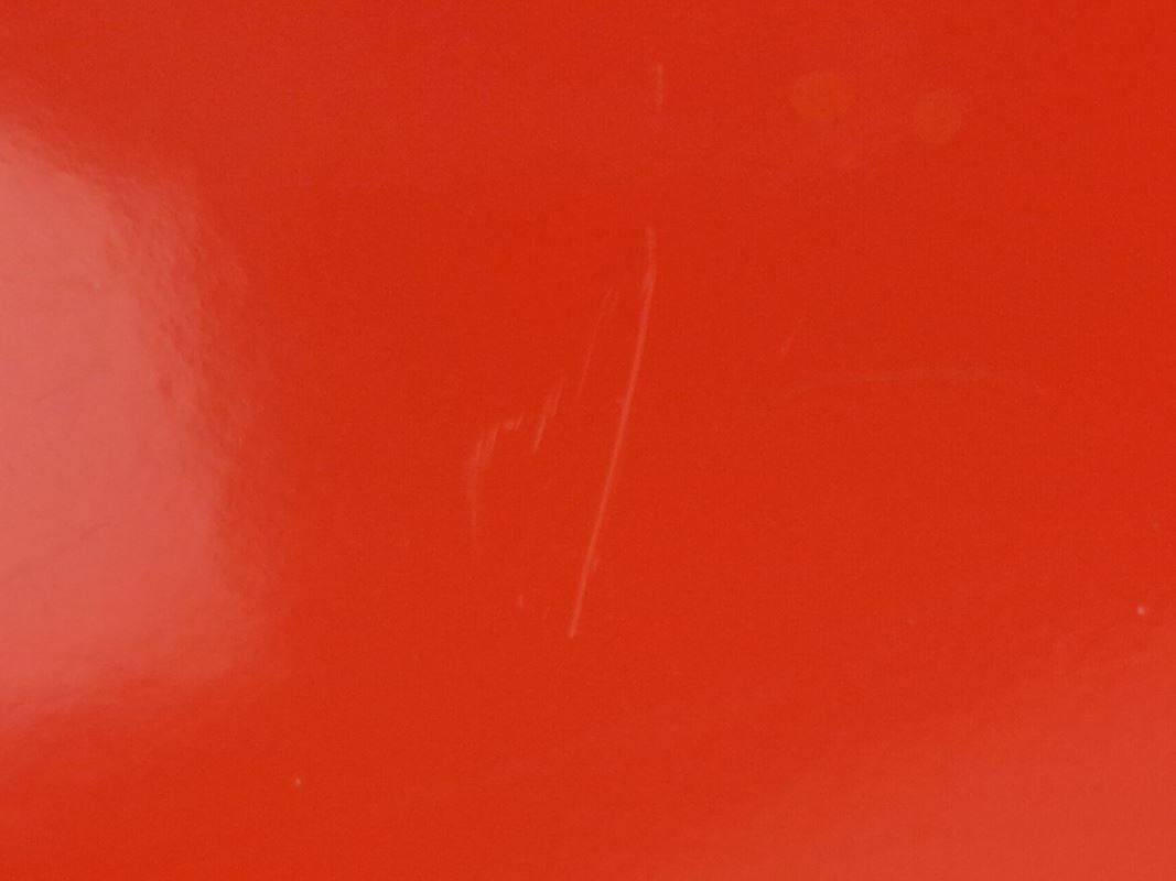 Plateaux: Rotes Tablett mit geflochtenem Rand – D'occasion à Hünenberg par Restwert_Zug 6