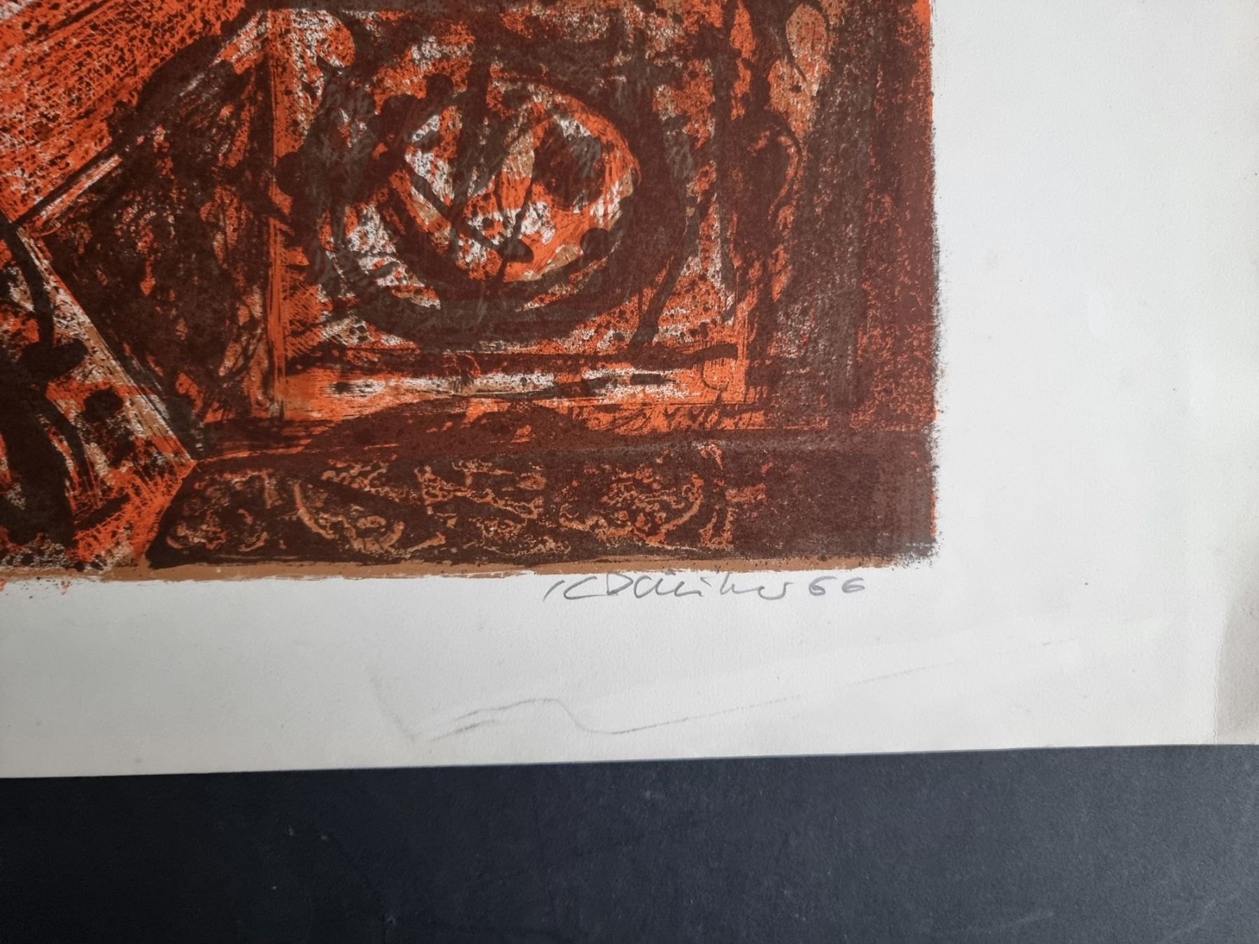 Grafica & Litografie: DÄNIKER KLAUS LITHOGRAPHIE SIGNIERT – Usato da Gersau venduto da kunst-online 4