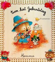 Nostalgie-Bilderbuch Tom hat Geburtstag  Hemma Verlag 1978
