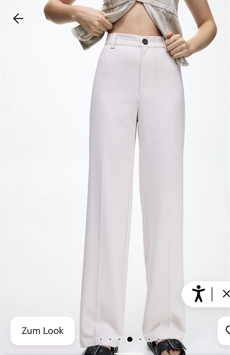 Pull&Bear Pantaloni: Stoffhose mit Straight-Leg – Nuovo e nell'imballaggio originale da Morbio Superiore venduto da mic_8qcl 3