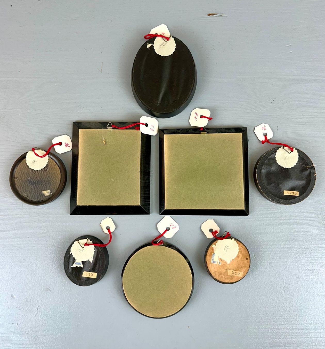 Gemälde: ANTIKE PORTRAIT MINIATUREN #22 – Gebraucht aus Zürich von NIKI777 7