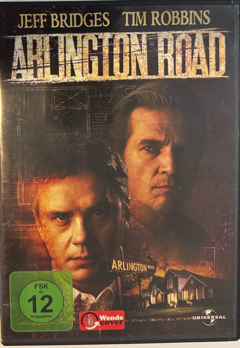 Tutti i DVDs: DVD ARLINGTON ROAD - JEFF BRIDGES - TIM ROBBINS – Usato da Wisen venduto da gigisna