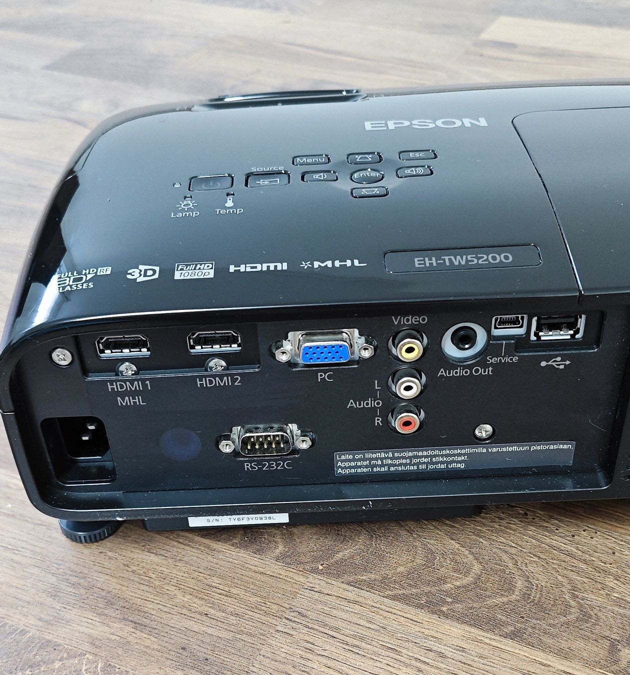 Epson Videoprojektoren: Epson EH-TW5200 Beamer – Gebraucht aus Flaach von Linux95 3