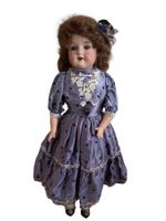 Puppe - Antike Porzellankopfpuppe AM Germany - 45 cm gross