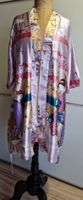 Leichter Seide Sommer Kimono mit elegantem Geisha-Muster Gr.