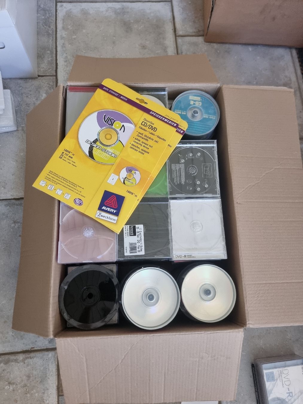 CDs: CD/DVD Rohlinge, diverse Marken, grosse Menge – Neu (gemäss Beschreibung) aus Niederglatt ZH von niw_x52f