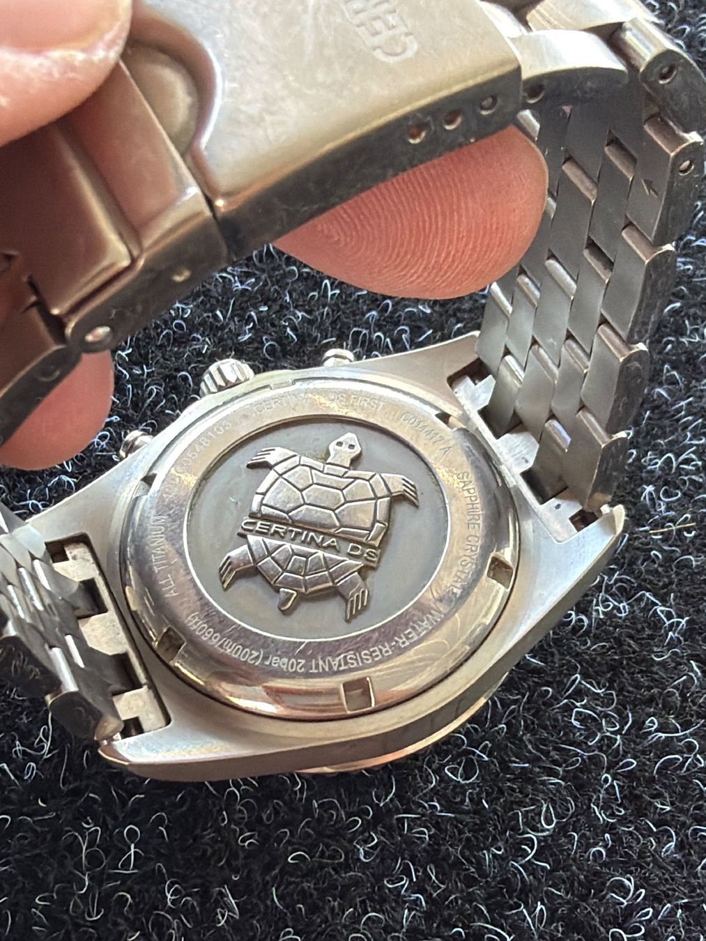 Certina Montres: Certina DS First Titanium – D'occasion à Schlieren par Luxury.Time 4