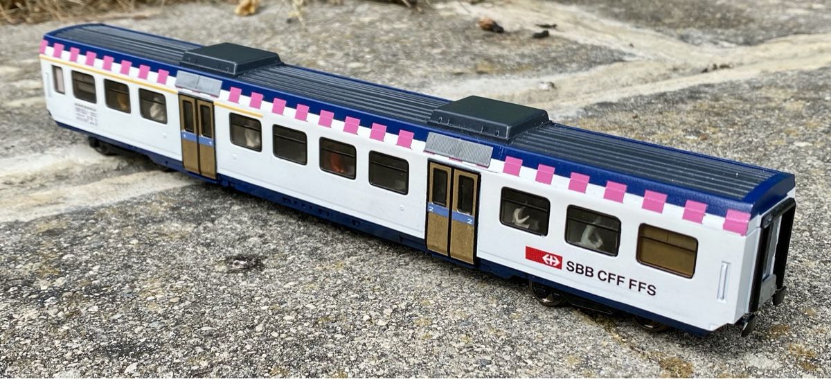 SBB/CFF/FFS Modellini di ferrovie: B NTN ex MThB – Usato da Orbe venduto da SMODELE 5