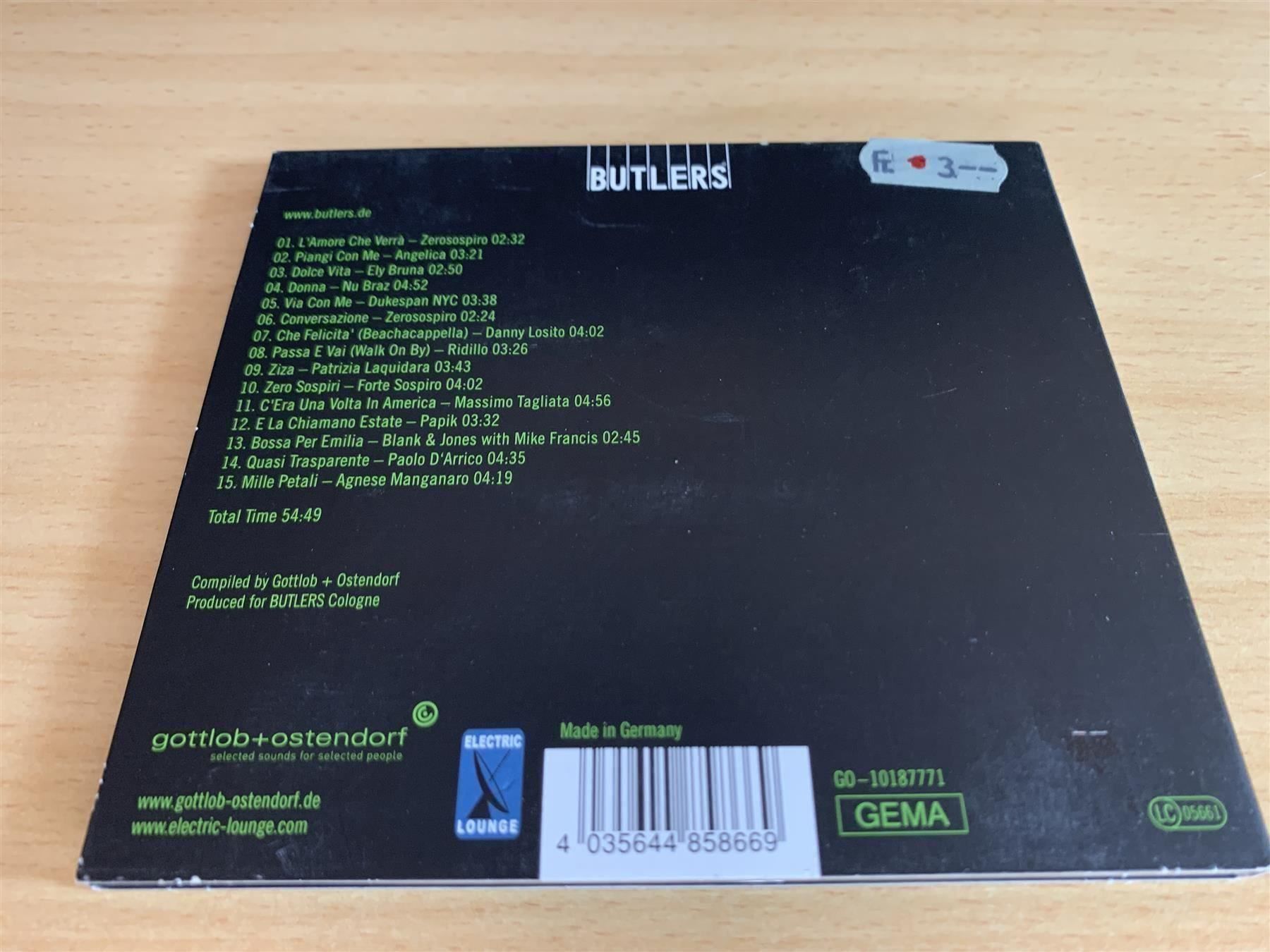 CD: Italian Tunes – Usato da Rikon im Tösstal venduto da Alpenmutz 1