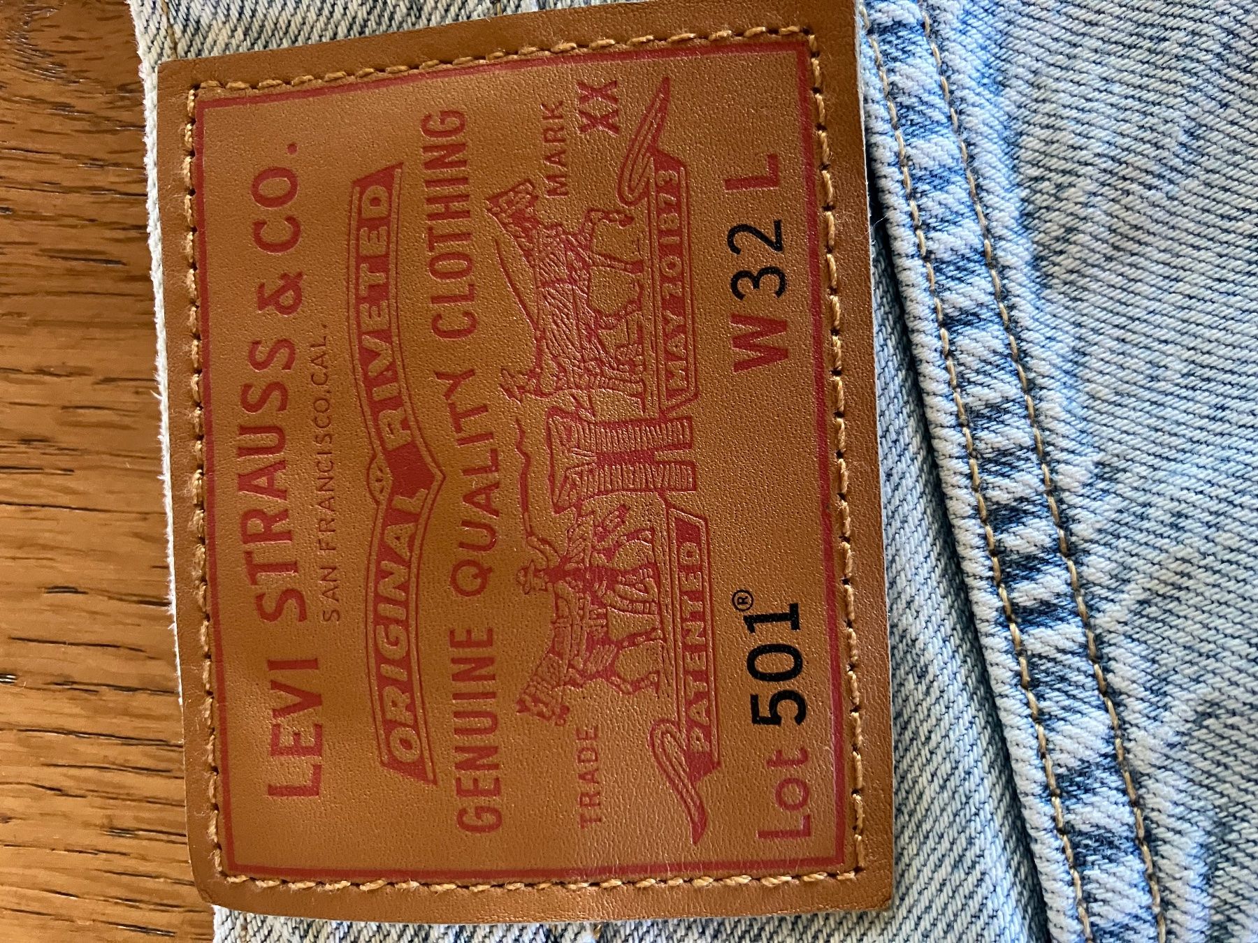 Levi's Jeans: Herren Jeans Levis 501 W32 – Usato da Ins venduto da Immerwieder 2