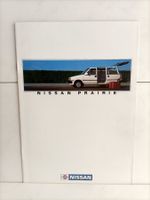 Brochure Catalogue Nissan Prairie (Suisse)