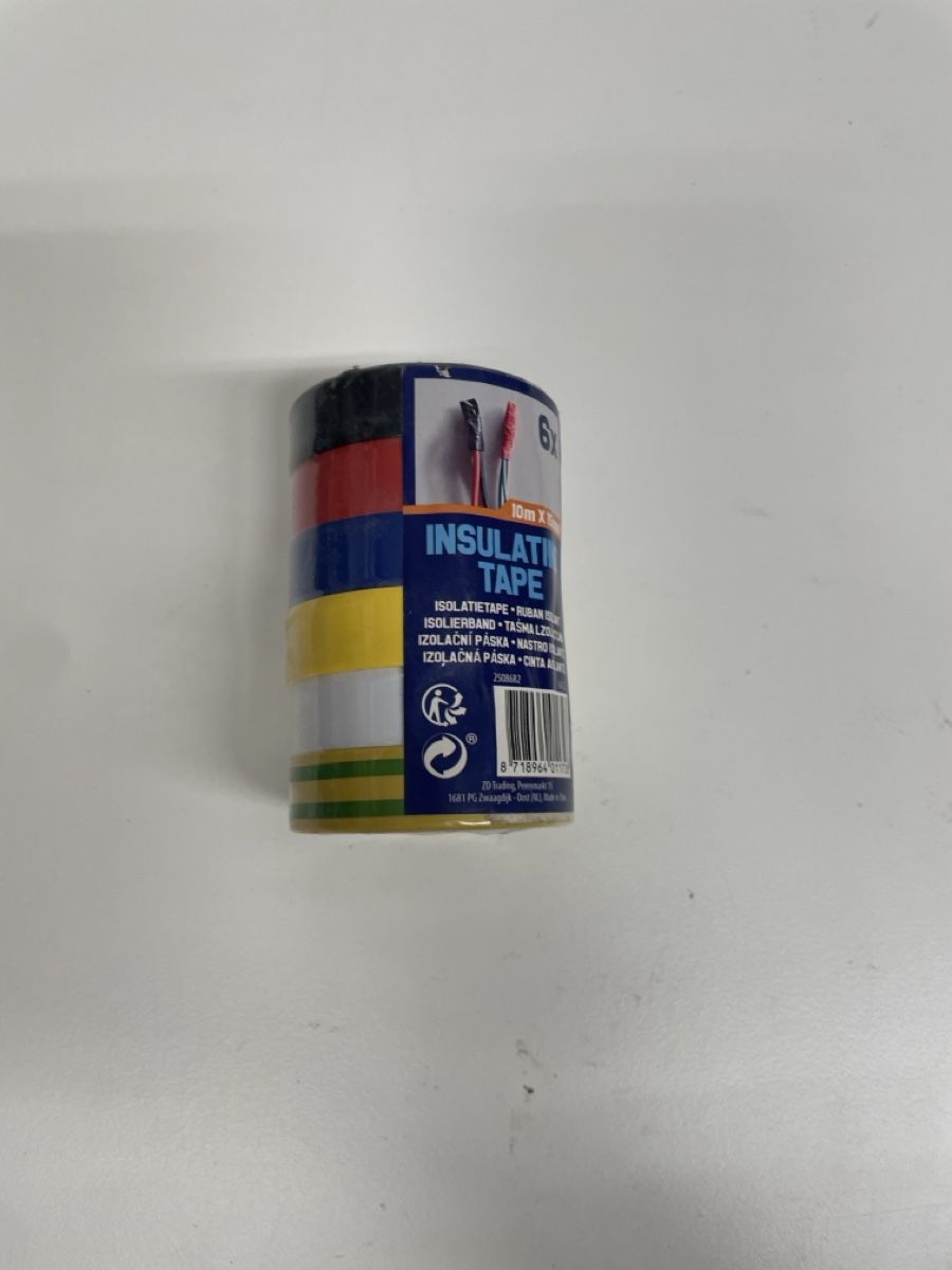 Altro materiale per ufficio: A 116 ) 6 Stück Isolierband – Nuovo e nell'imballaggio originale da Diepoldsau venduto da Ganthammer 1