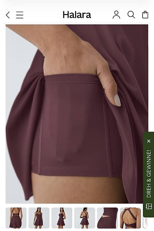 Robes: Halara Kleid mit Taschen, L  – D'occasion à Schlieren par chr_kdf8 2