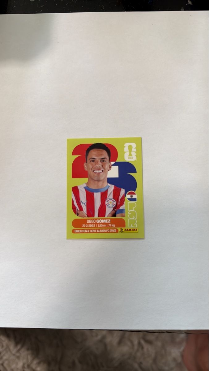 Panini Carte collezionabili: Diego Gomez Sticker Panini PAR 10 – Nuovo (secondo la descrizione) da Zürich venduto da Maeckes