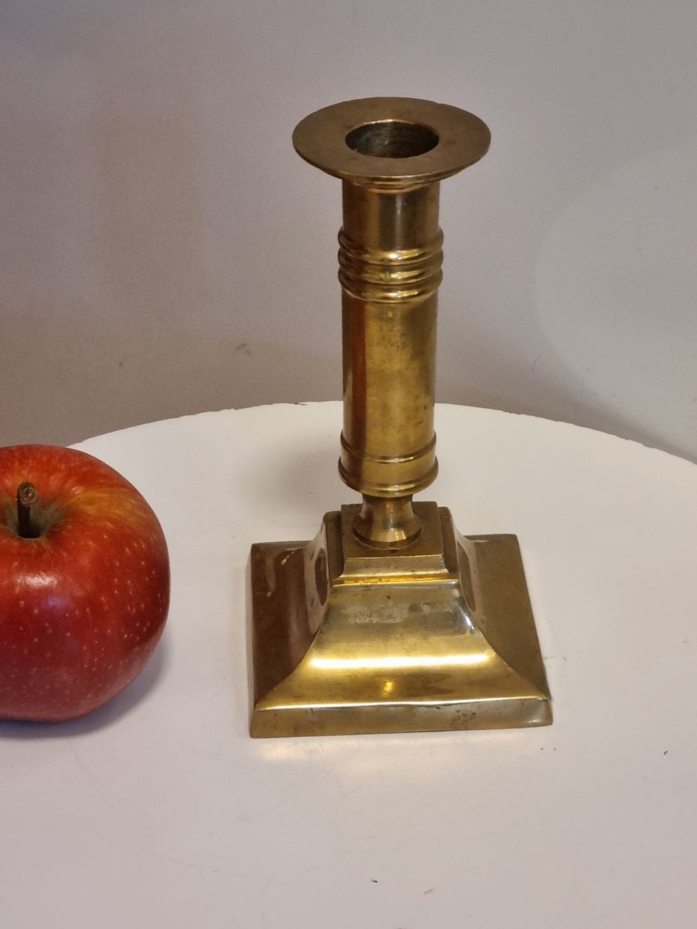 Portacandele: Vintage Messing Kerzenhalter schwer – Usato da Scharnachtal venduto da devin03 1