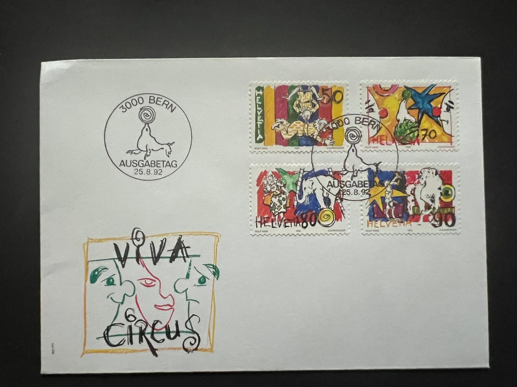 Tous les timbres: Sierre 1992 FDC (E1678) – D'occasion à Hinwil par Sidi4