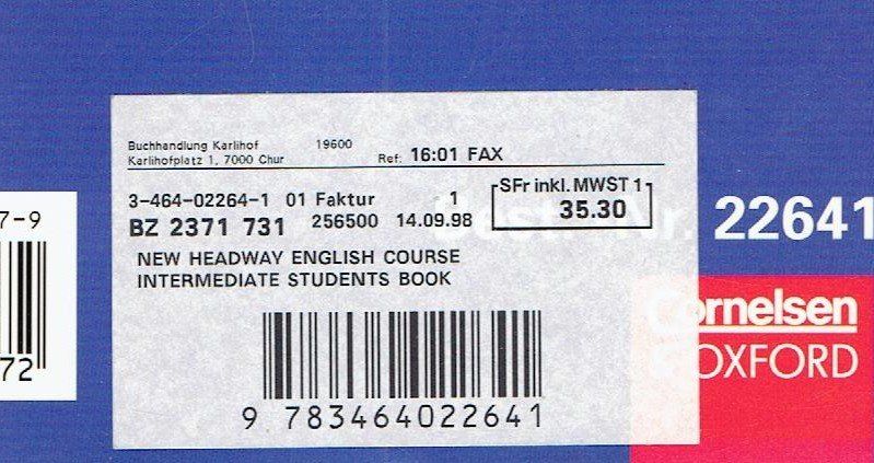 Libri: New Headway Englisch Course – Usato da Flims - Dorf venduto da Stagediver 2