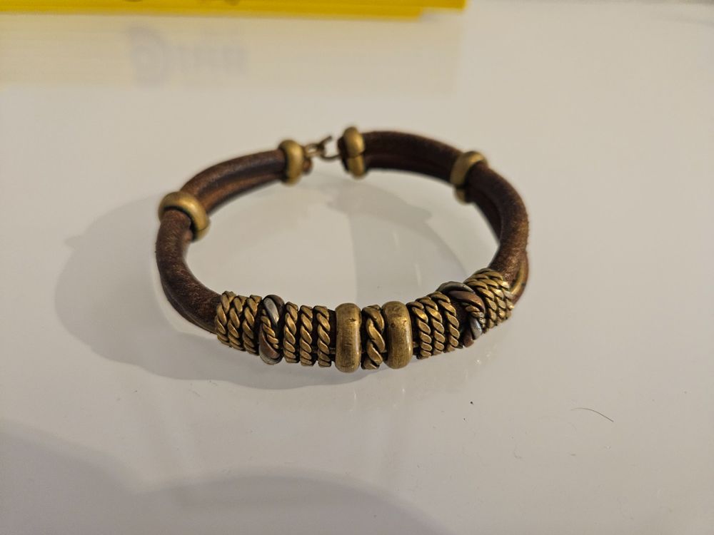 Braccialetto Zodiacale In Pelle Nera - Motivo Fosforescente, Regolabile, 12 Segni, Idea Regalo - Foto 6