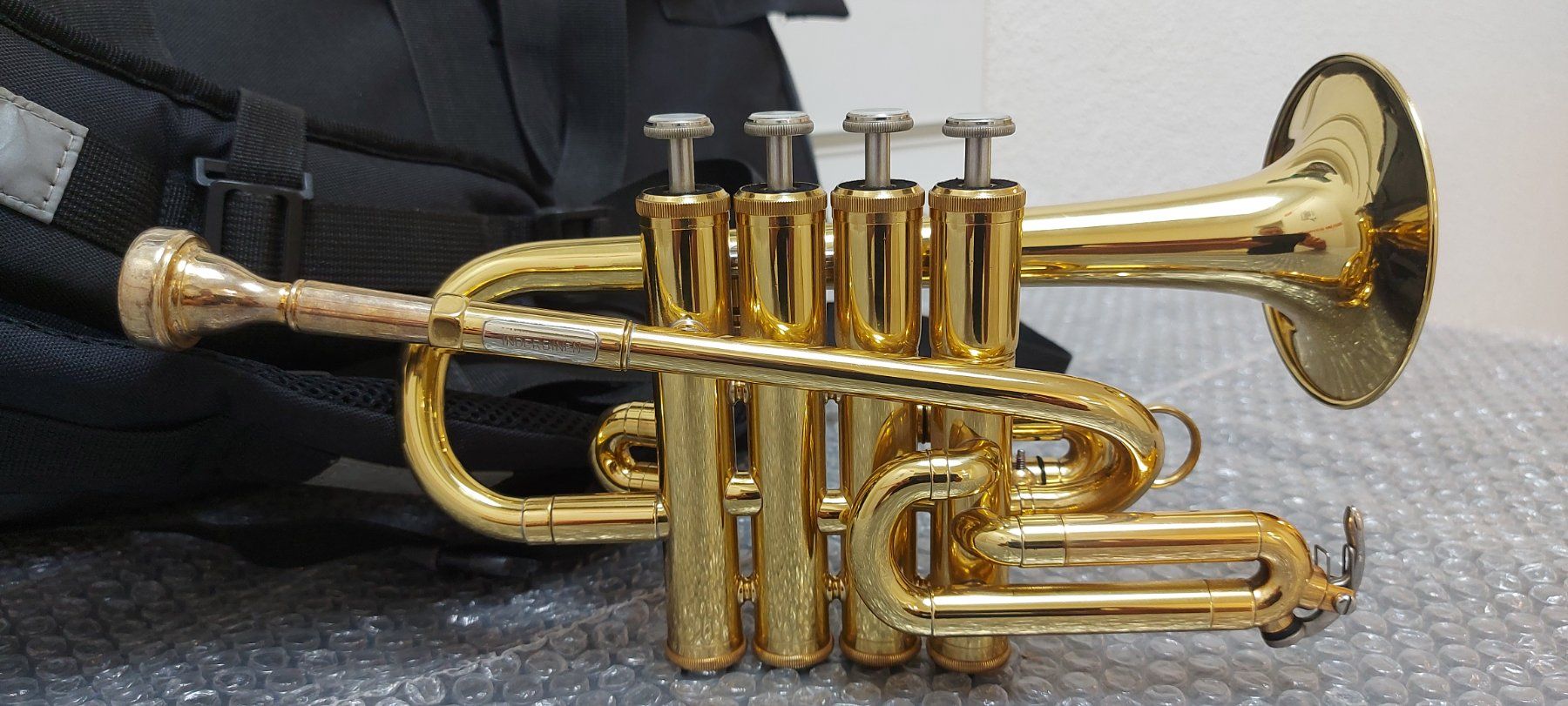 Strumenti musicali: Inderbinen Piccolo Trompete Hoch-Bb/A- 4-Piston-Ventile – Usato da Glattbrugg venduto da Swissmusik 3