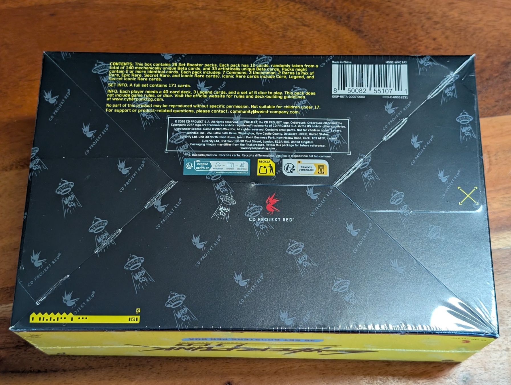 Spiele: Cyberpunk TCG Beta Booster Display Box – Neu und originalverpackt aus Winterthur von c_v_b99x 1