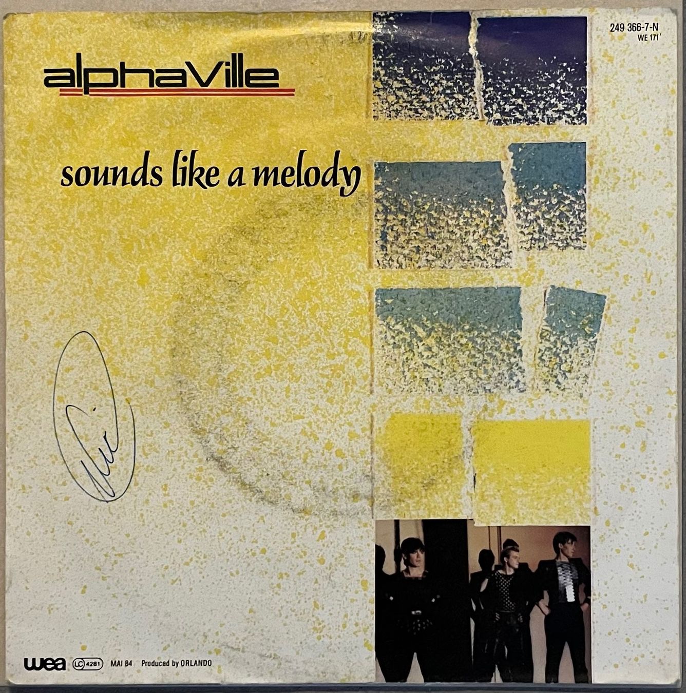 Dischi in vinile: ALPHAVILLE - SOUNDS LIKE A MELODY – Usato da Bussigny venduto da vinyl-pas-cher