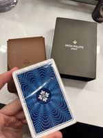 Patek Philippe Cardholder Set in Brown Leather—New!