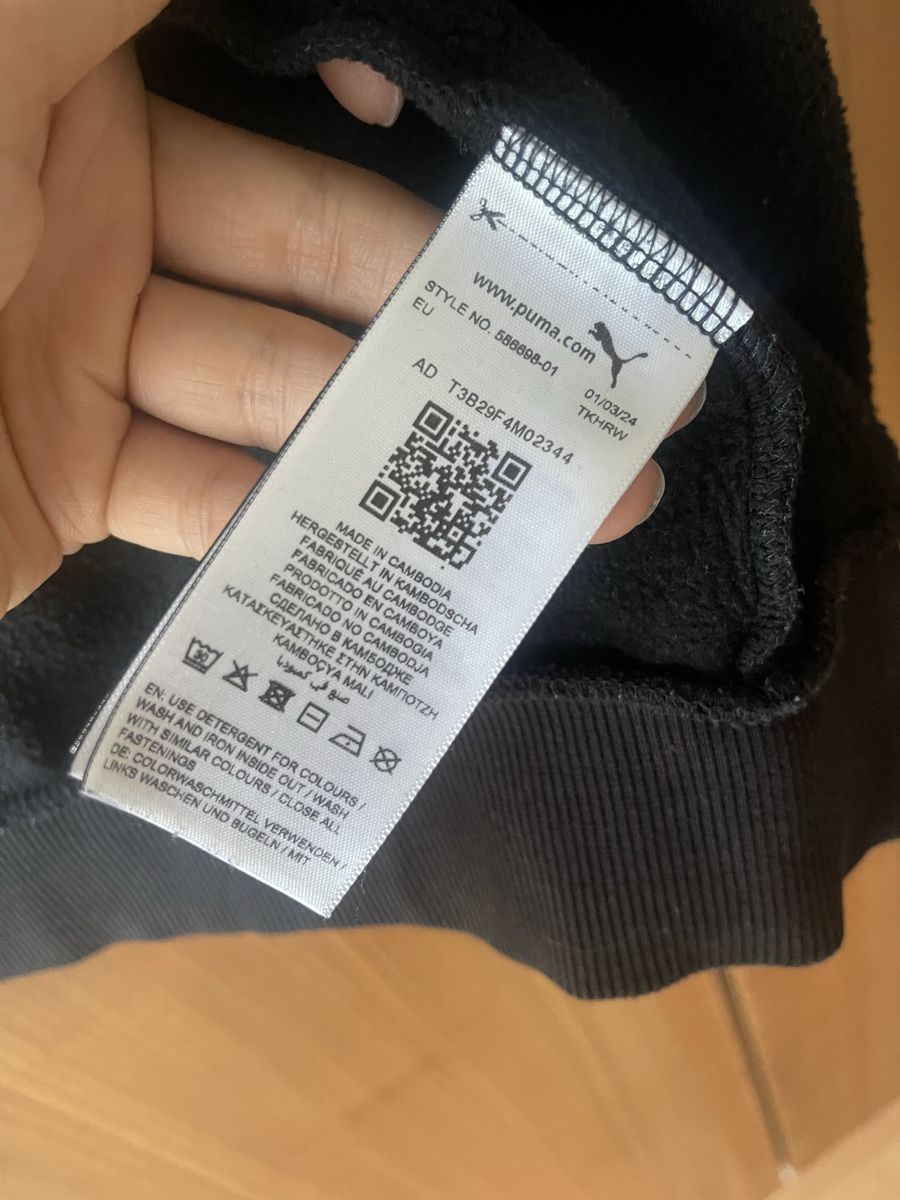 Puma Maglioni & Felpe: Puma Hoodie Schwarz Grösse M – Usato da Horgen venduto da Ed0 3